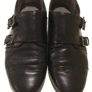 Aero soles black shoe
